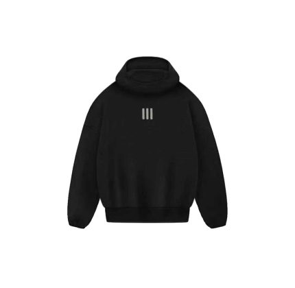 FEAR OF GOD ATHLETICS Heavy Fleece Black Hoodie