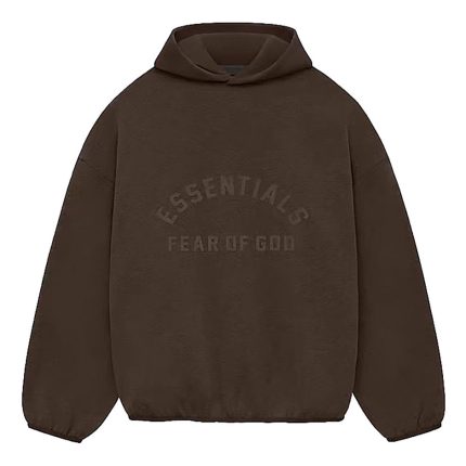 Fear of God Essentials Nylon Fleece Hoodie Heather Wood