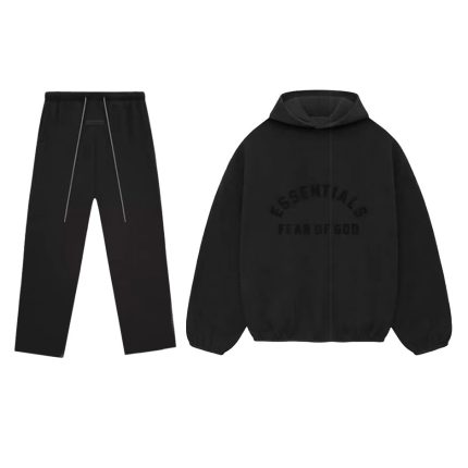 Fear of God Essentials Nylon Fleece Tracksuit Black