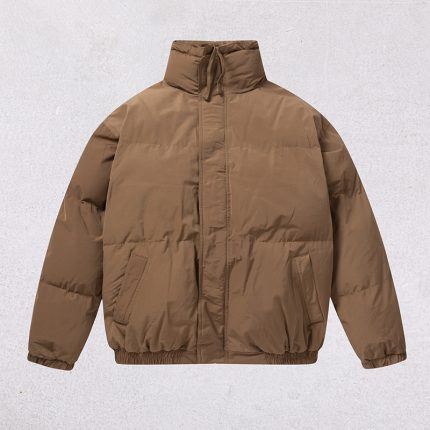Fear of God ESSENTIALS Puffer Jacket Brown