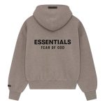 Fear of God Essentials Classic Full Zipper Hoodie Homestead Heather