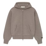 Fear of God Essentials Classic Full Zipper Hoodie Homestead Heather