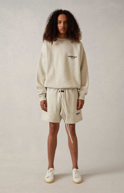 Fear Of God Fog Essentials Short Light Oatmeal